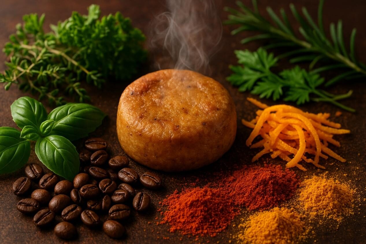 新鲜食材和蒸面包食品和饮料口味Cuiguai风味