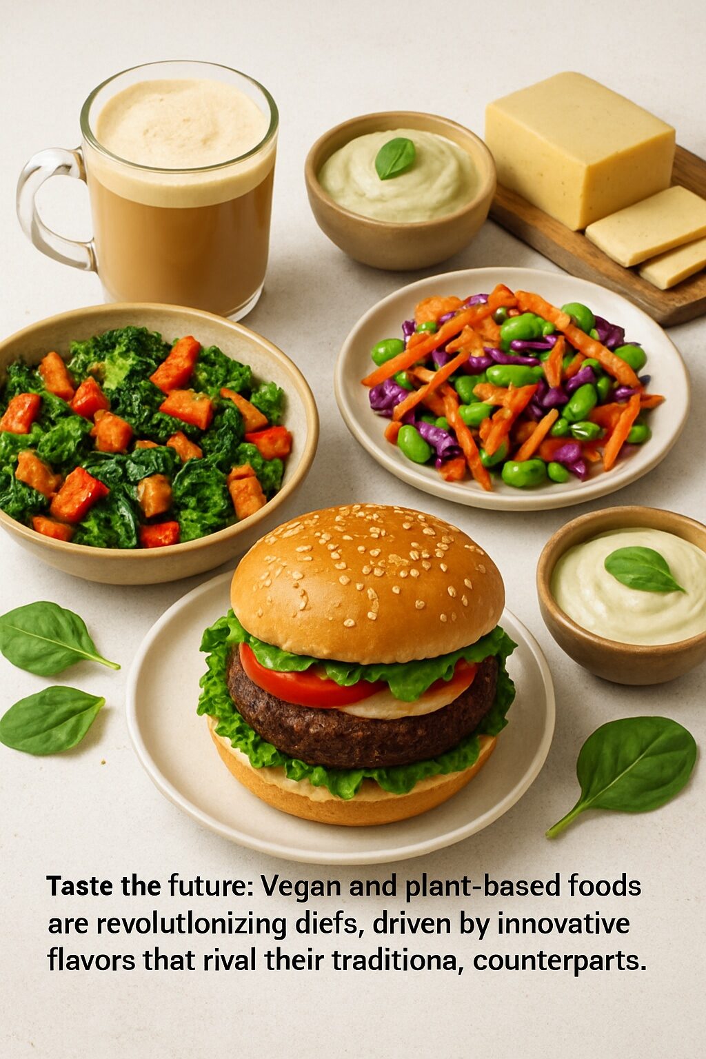 美味的植物性盛宴食品和饮料风味Cuiguai风味