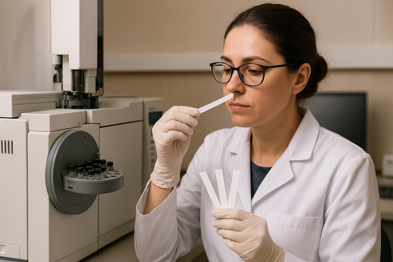 实验室食品和饮料口味Cuiguai风味中的嗅觉分析