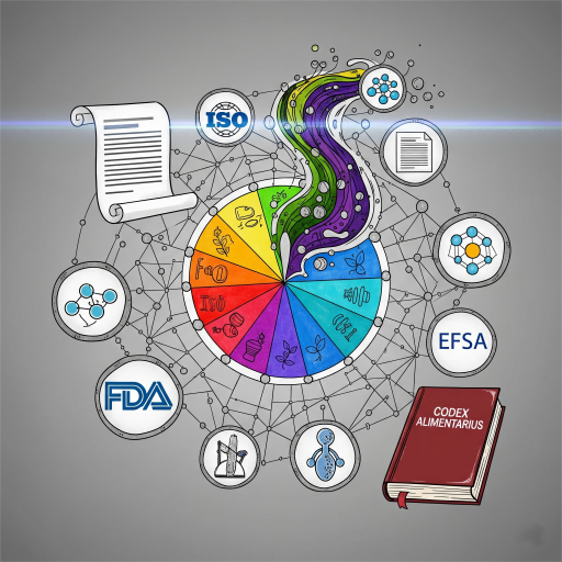 Pulse un equilibrio entre la regulación y el control de los sabores de los sabores de alimentos y bebidas