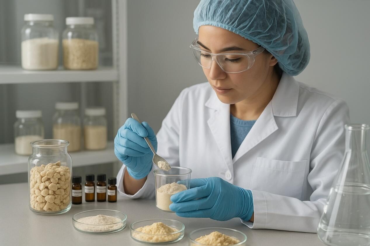 A moment of scientific research in the lab Food and beverage flavors CUIGUAI Flavor