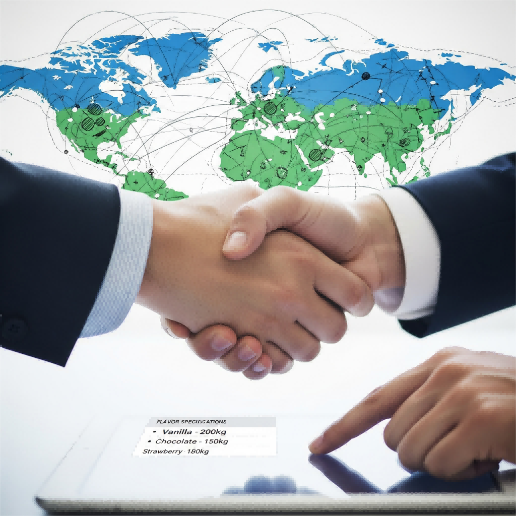 Reliable global supply chain for consistent flavor production