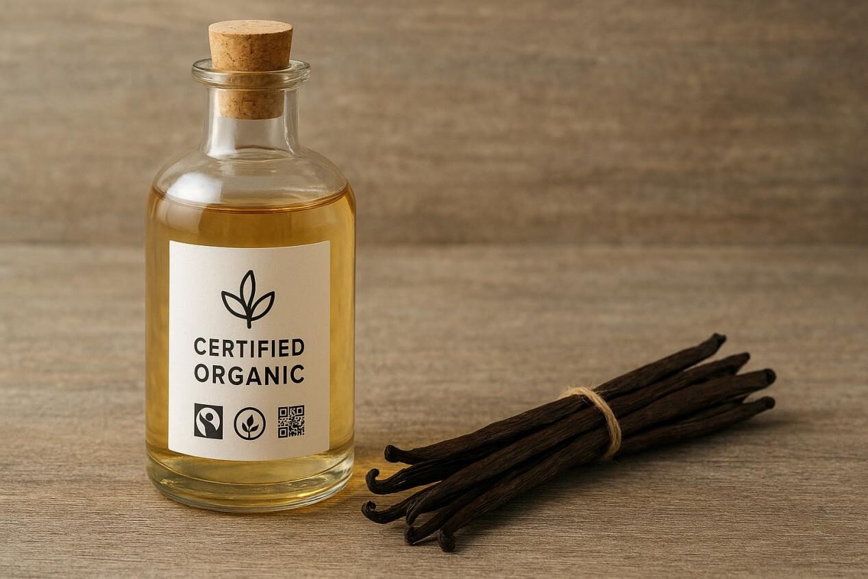 Food and beverage Bottle of organic certified vanilla extract flavors+CUIGUAI Flavor