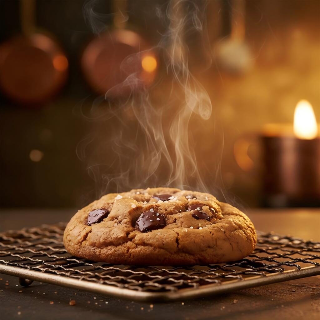 A striking macro photograph of a perfectly golden, steaming snack, illustrating the successful thermal stability and flavor retention of ingredients under high heat.