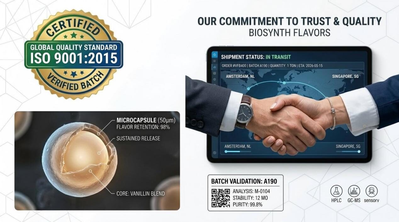 Experience unparalleled transparency with our ISO-certified quality standards and end-to-end supply chain validation.