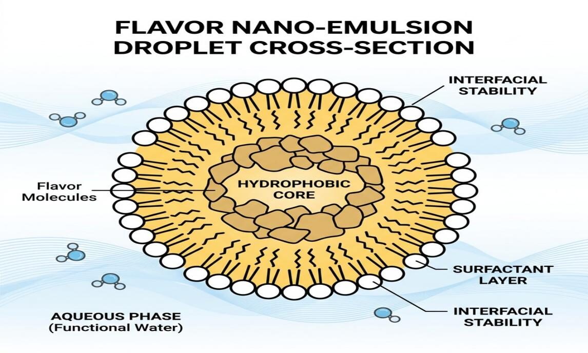 A deep dive into the molecular components of botanical extracts and their role in flavoring functional water.