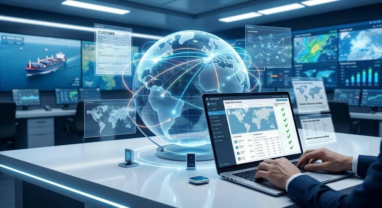 Ensure seamless global market access with our secure supply chain tracking, logistics management, and regulatory compliance oversight.