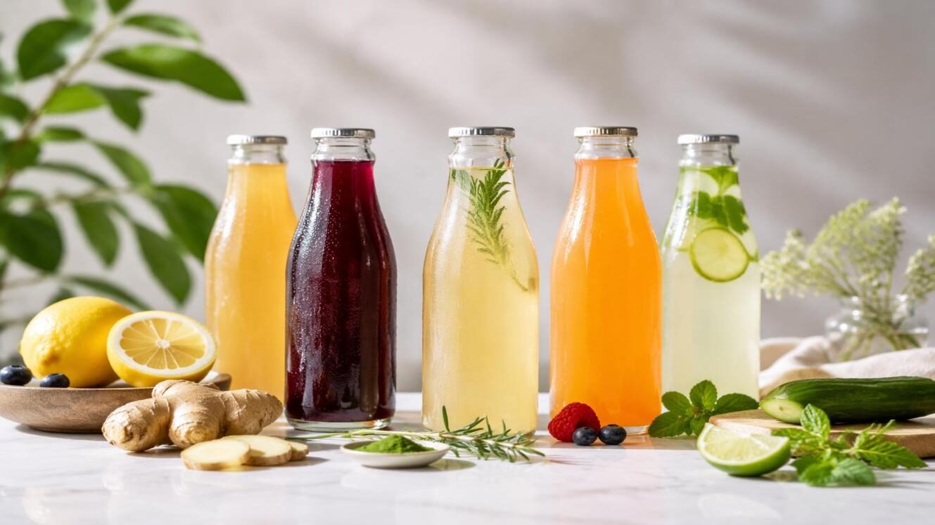 Discover how natural flavor sources — green tea, guarana, ginger, citrus and botanicals — are powering the next generation of better-for-you energy drinks. Expert formulation insights from Guangdong Unique Flavor Co., Ltd.