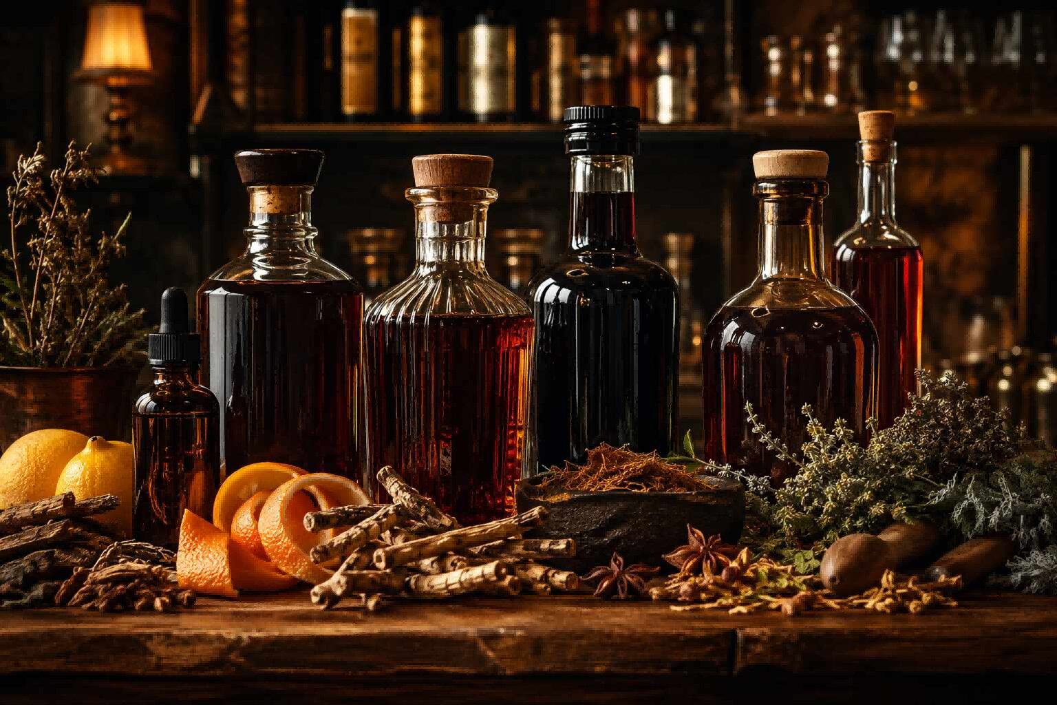 A comprehensive technical guide to developing sophisticated bitters and amaro aperitif flavor concentrates — covering the botany and chemistry of bitter compounds (gentian, wormwood, quinine), historical context, formulation architecture of classic and contemporary amaro profiles, beverage application strategies, and B2B flavor development for the growing global aperitif and bitter liqueur market.