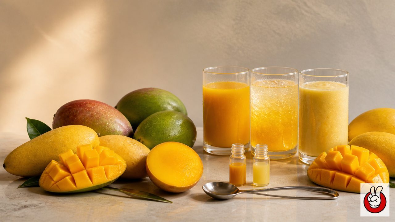 Un guide technique pour sélectionner des profils de saveur de mangue inspirés des cultivars, des systèmes de livraison, des contrôles de transformation et des stratégies réglementaires pour la fabrication de boissons.