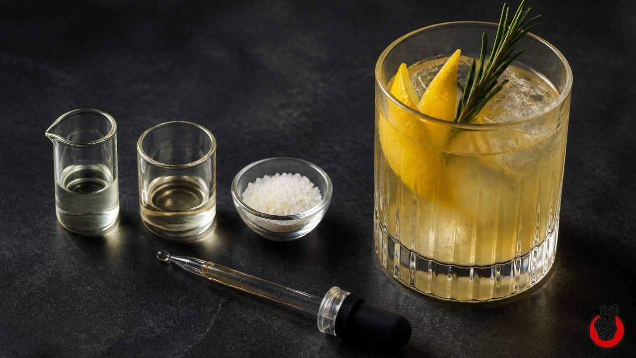 Measured sweetener and syrup fractions illustrate precision temporal flavor design.